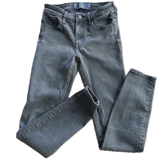 Hollister Black Mid-rise super skinny jeans - Picture 1 of 5